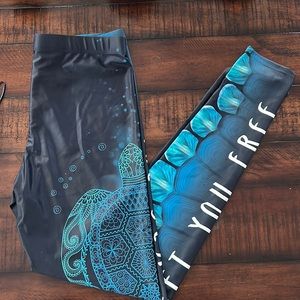 New Athletic Leggings 🐢 🌊